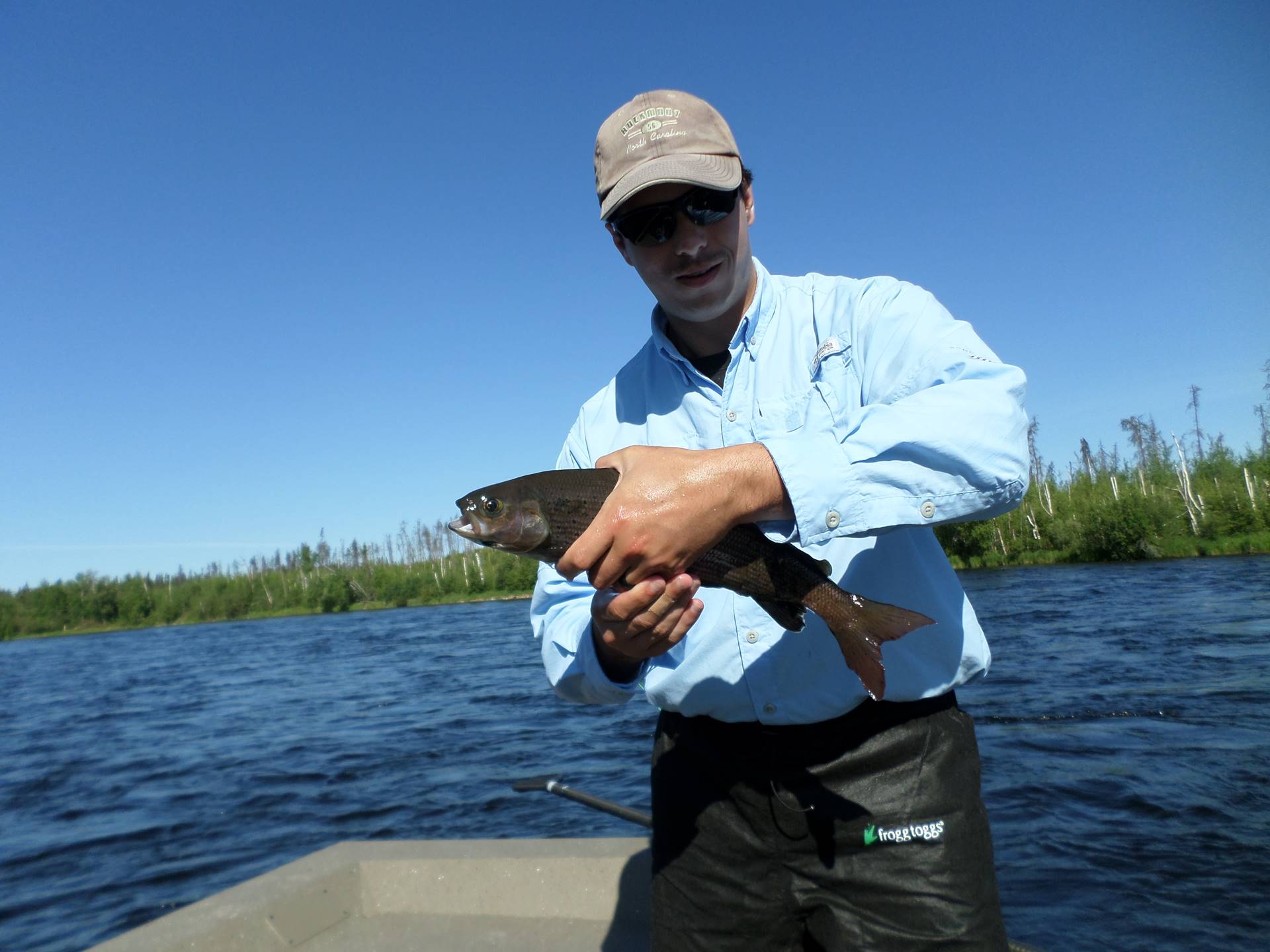 Arctic Grayling Fly Fishing Lodge in Saskatchewan Canada