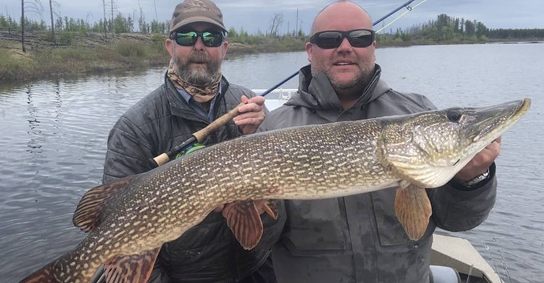 Pat Babcock with Big Pike